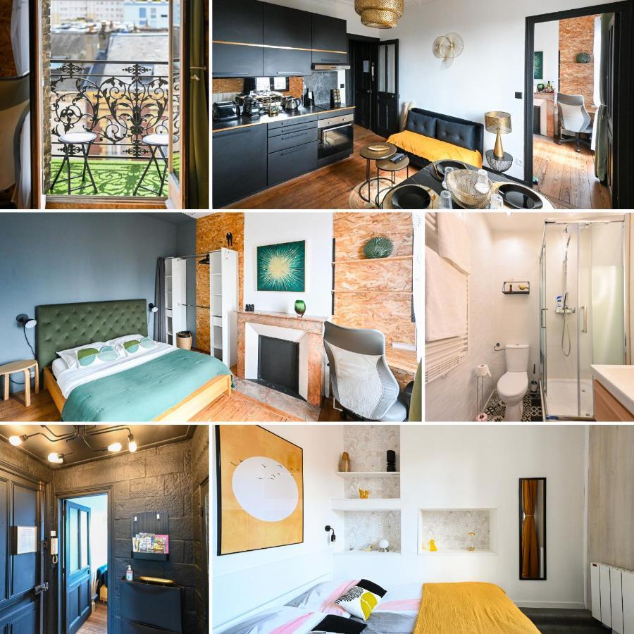 Verdun Dore - Parking Gratuit, Netflix, Balcon, Internet Fibre - 2 Ch Le Havre Exterior foto